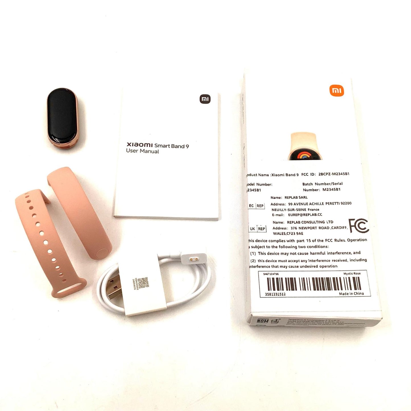 【全額返金保証】【最速発送】Xiaomi Smart Band 9 M2345B1 新品未開封 即納OK