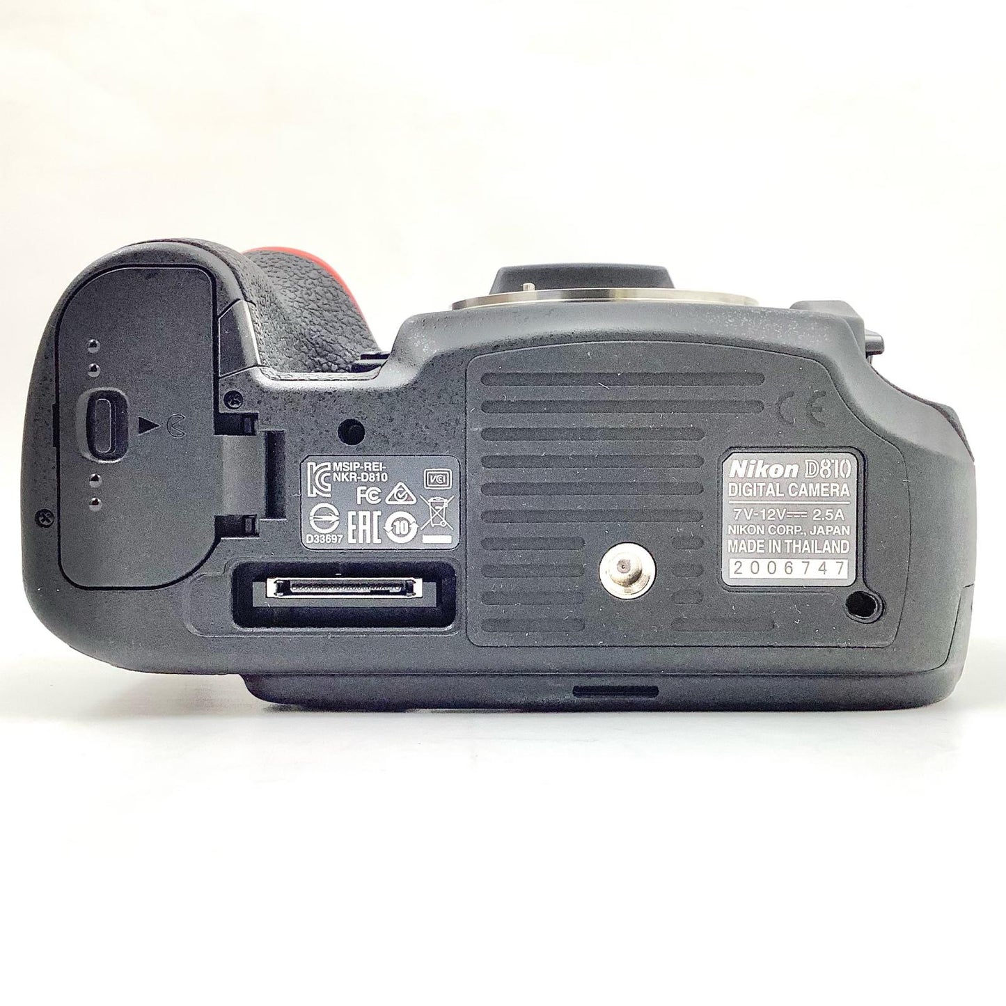 【全額返金保証】【最速発送】Nikon デジタル一眼 D810 ボディ ブラック 美品 動作確認済