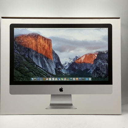 【全額返金保証】【最速発送】Apple iMac 27インチ クアッドコア intel core i5 16GB フュージョンドライブ 1TB シルバー 動作確認済