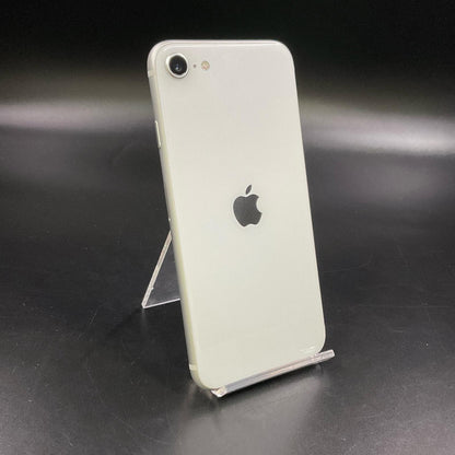 【最速発送】Apple iPhone iPhone SE（第2世代） 64GB ホワイト SIMフリー 白ロム【難有】 83.5%