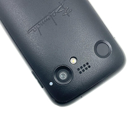 【全額返金保証】【最速発送】バルミューダ BALMUDA Phone  128GB ブラック Softbank A101BM 白ロム 動作確認済