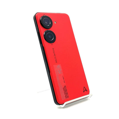 【全額返金保証】【最速発送】ASUS Zenfone 10 256GB クリプスレッド SIMフリー ZF10-RD8S256/A 動作確認済
