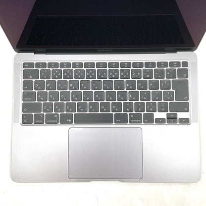 【全額返金保証】【最速発送】Apple MacBook Air 13.3インチ 2020 1.1 GHz デュアルコア Intel Core i3 8GB SSD 256GB スペースグレイ 93% 動作確認済