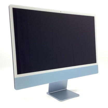 【全額返金保証】【最速発送】Apple iMac 24インチ Apple M1 8GB SSD 256GB ブルー 美品 動作確認済