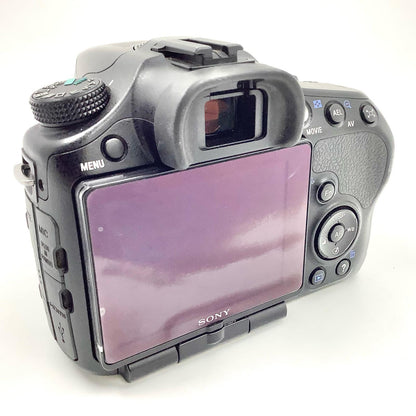 【全額返金保証】【最速発送】Sony デジタル一眼 α65 SLT-A65V ボディ 動作確認済