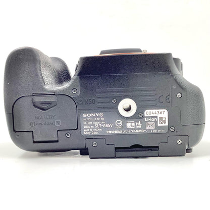 【全額返金保証】【最速発送】Sony デジタル一眼 α65 SLT-A65V ボディ 動作確認済