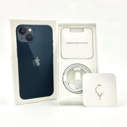 【全額返金保証】【最速発送】Apple iPhone iPhone 13 128GB ミッドナイト SIMフリー 動作確認済 83%