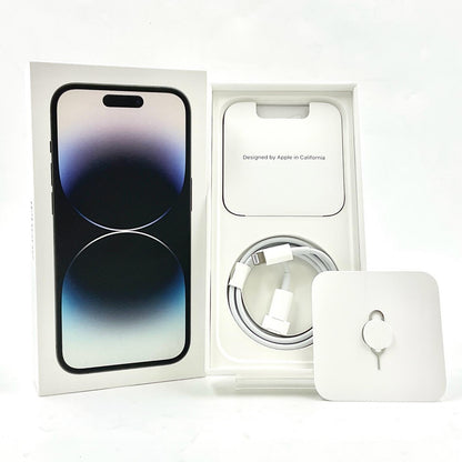 【全額返金保証】【最速発送】Apple iPhone iPhone 14 Pro 512GB スペースブラック Softbank 白ロム 動作確認済 84%