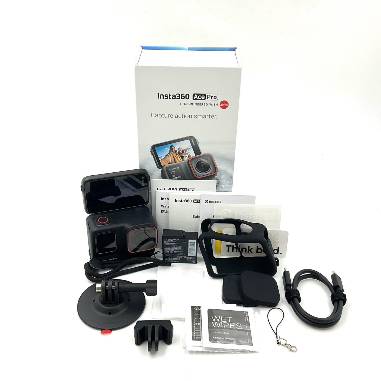 【全額返金保証】【最速発送】Insta360 Ace Pro [ブラック] 美品 動作確認済