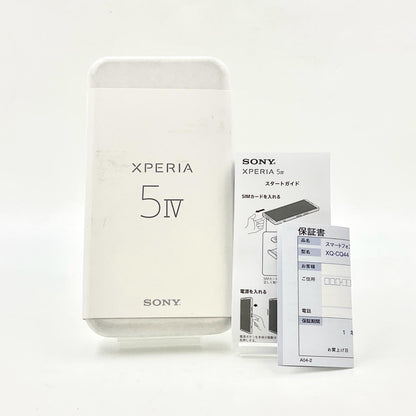 【全額返金保証】【最速発送】Sony Xperia 5 IV 256GB ブラック SIMフリー XQ-CQ44 美品 動作確認済
