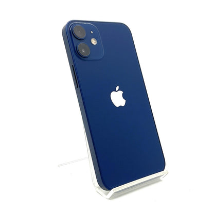 【全額返金保証】【最速発送】Apple iPhone iPhone 12 mini 64GB ブルー docomo 白ロム 美品 動作確認済 86%