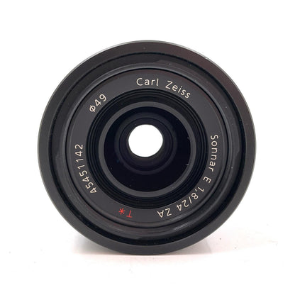 【全額返金保証】【最速発送】Sony Sonnar T* E 24mm F1.8 ZA SEL24F18Z 動作確認済
