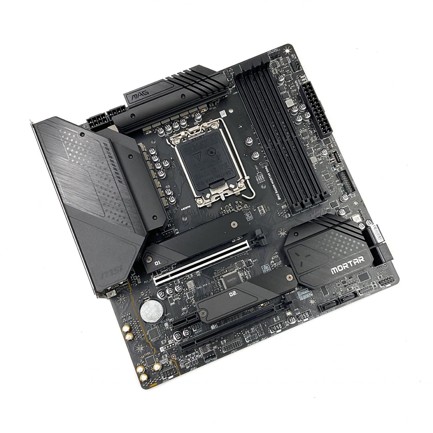 【全額返金保証】【最速発送】MSI マザーボード microATXマザーボード（ソケットLGA1700) MAG B660M MORTAR DDR4  美品 動作確認済