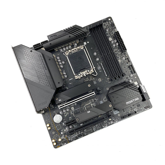 【全額返金保証】【最速発送】MSI マザーボード microATXマザーボード（ソケットLGA1700) MAG B660M MORTAR DDR4  美品 動作確認済