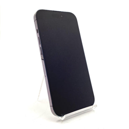 【全額返金保証】【最速発送】Apple iPhone iPhone Pro 14 Pro 128GB ディープパープル docomo 白ロム 動作確認済 84%