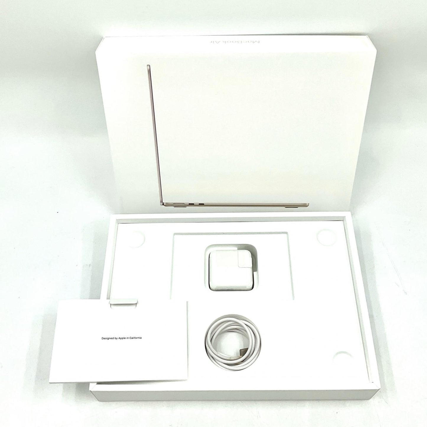 【全額返金保証】【最速発送】Apple MacBook Air 13.6インチ 2022 Apple M2 24GB SSD 512GB スターライト 93% 美品 動作確認済