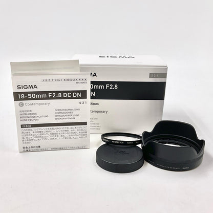 【全額返金保証】【最速発送】SIGMA 18-50mm F2.8 DC DN  動作確認済