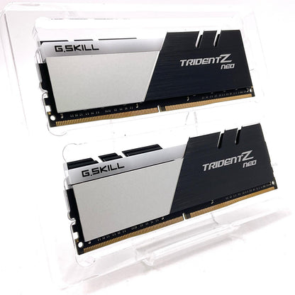 【全額返金保証】【最速発送】G.Skill メモリ DDR4 PC4-28800 16GB 2枚組 F4-3600C16D-32GTZNC  美品 動作確認済