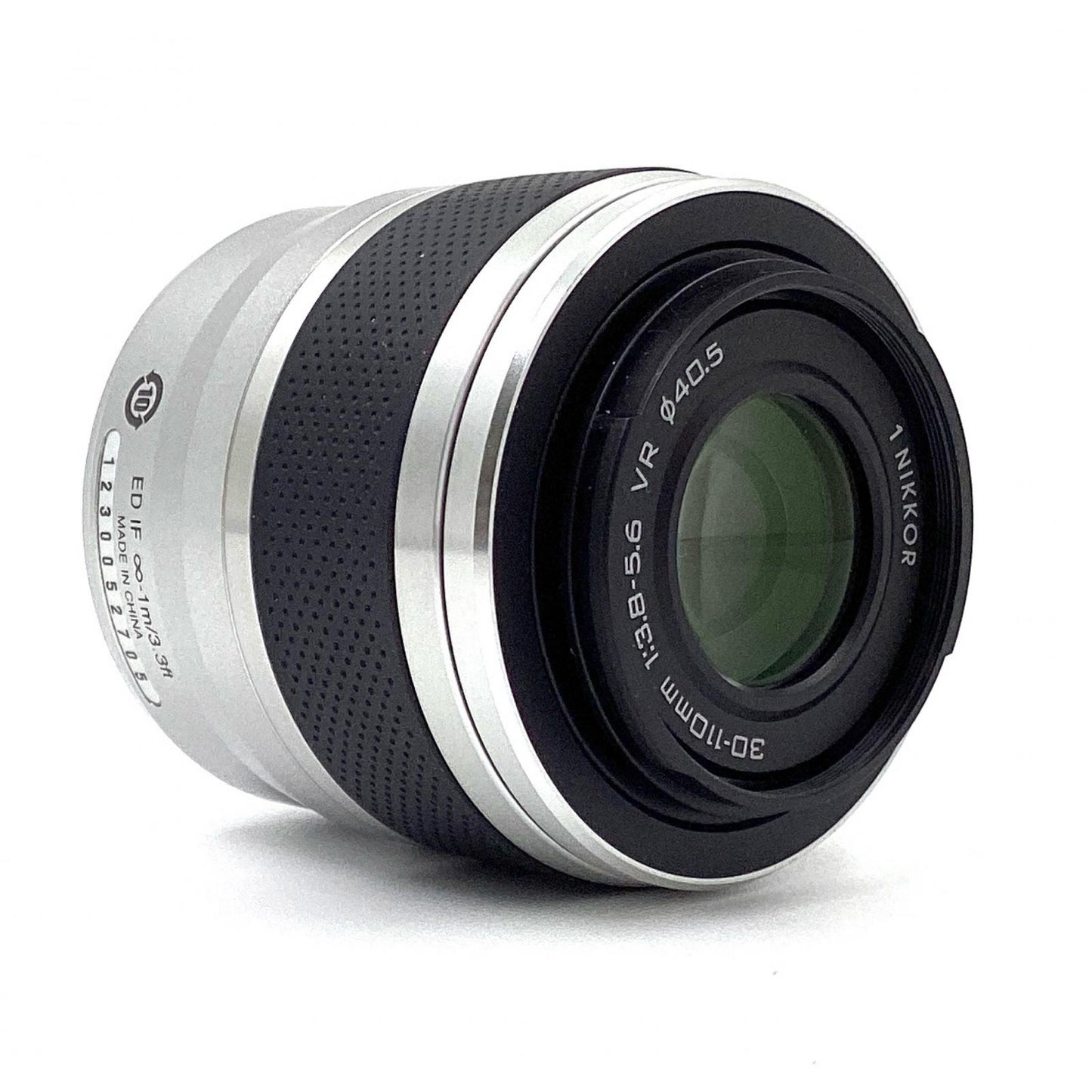 【全額返金保証】【最速発送】Nikon 1 NIKKOR VR 30-110mm f/3.8-5.6　シルバー  超美品 動作確認済