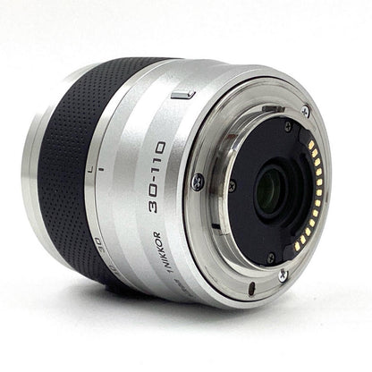 【全額返金保証】【最速発送】Nikon 1 NIKKOR VR 30-110mm f/3.8-5.6　シルバー  超美品 動作確認済