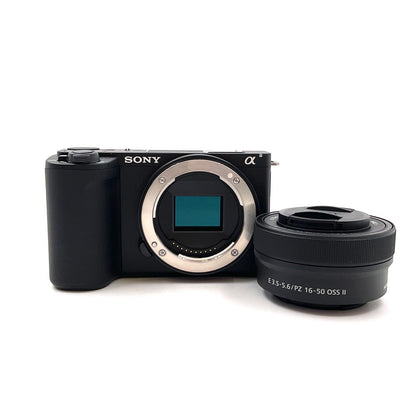 【全額返金保証】【最速発送】Sony デジタル一眼 VLOGCAM ZV-E10M2K パワーズームレンズキット ブラック 超美品 動作確認済