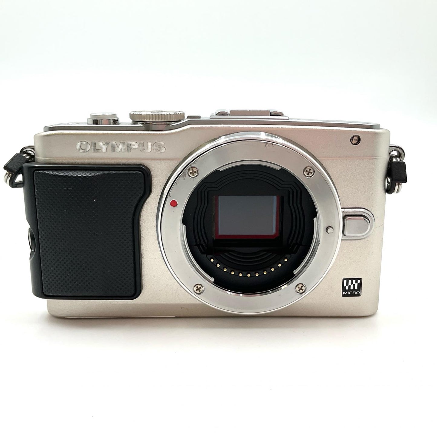 【全額返金保証】【最速発送】OLYMPUS デジタル一眼 PEN Lite E-PL5 ボディ シルバー 動作確認済