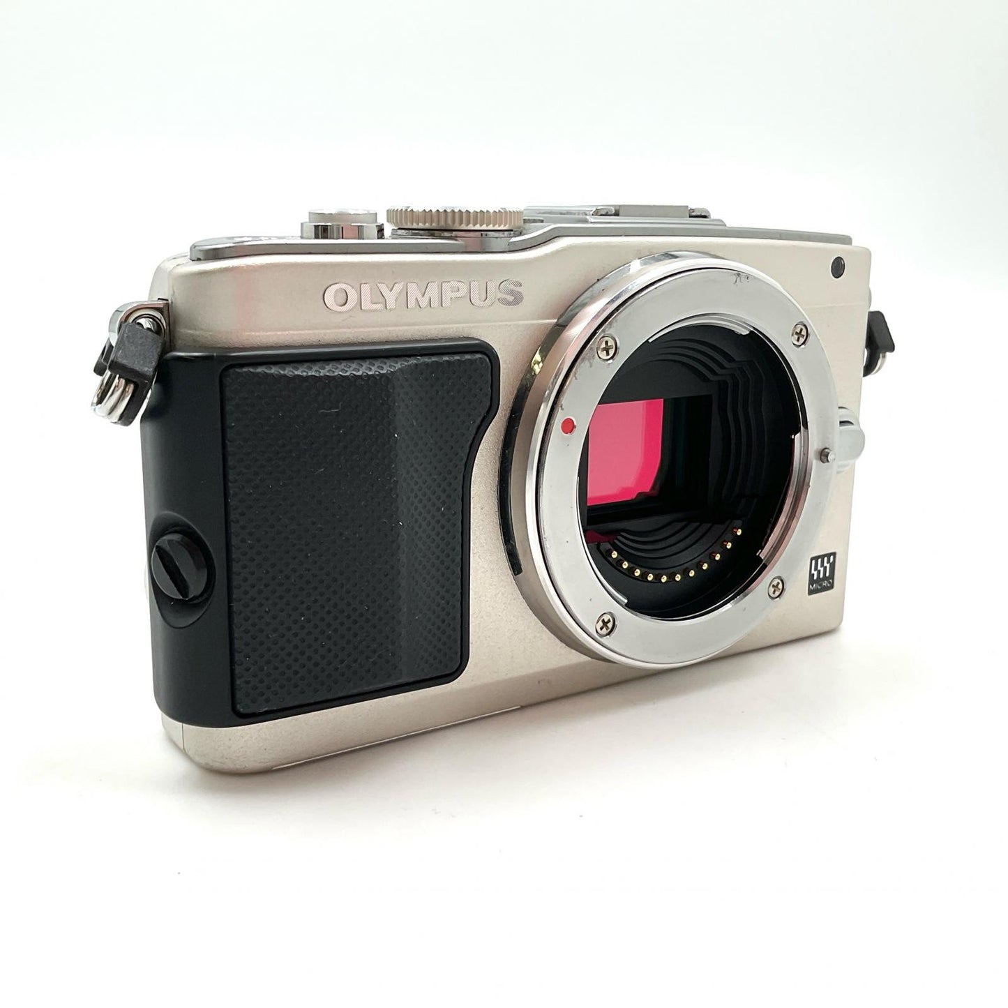 【全額返金保証】【最速発送】OLYMPUS デジタル一眼 PEN Lite E-PL5 ボディ シルバー 動作確認済