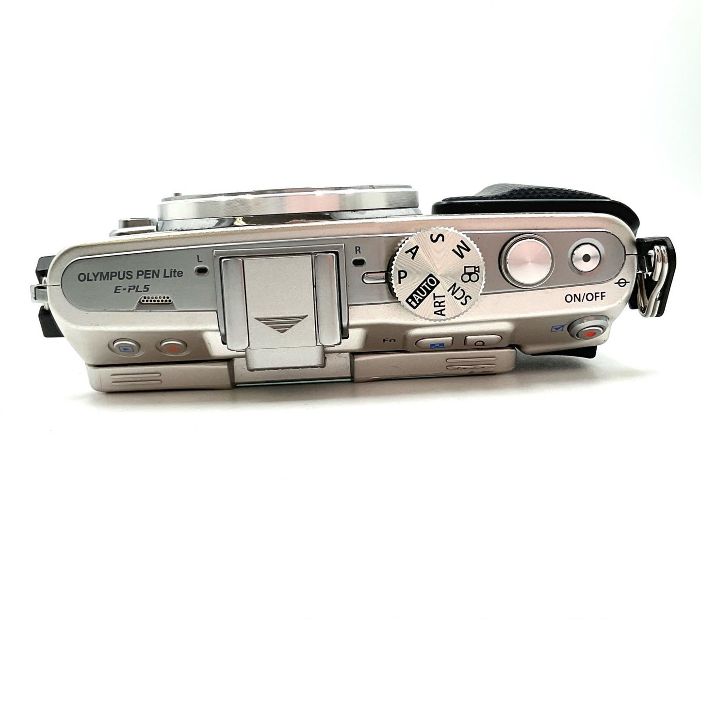 【全額返金保証】【最速発送】OLYMPUS デジタル一眼 PEN Lite E-PL5 ボディ シルバー 動作確認済