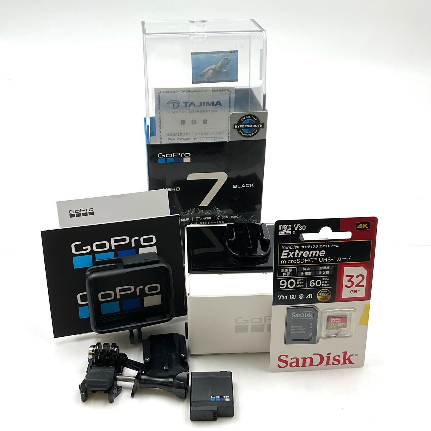 【全額返金保証】【最速発送】GoPro HERO7 BLACK 動作確認済