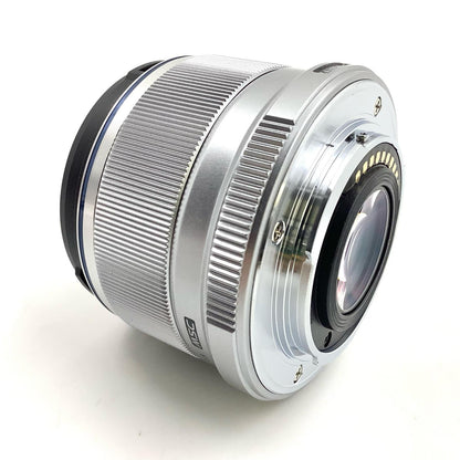 【全額返金保証】【最速発送】OLYMPUS M.ZUIKO DIGITAL 25mm F1.8 [シルバー] 動作確認済