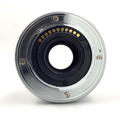 【全額返金保証】【最速発送】OLYMPUS M.ZUIKO DIGITAL 25mm F1.8 [シルバー] 動作確認済