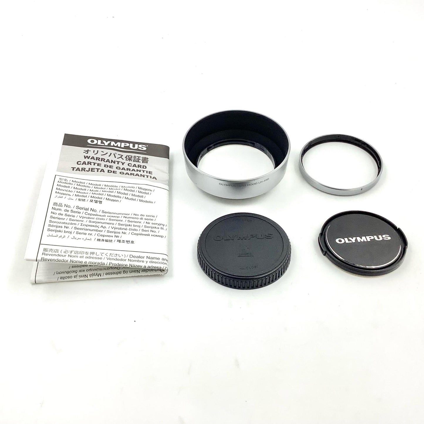 【全額返金保証】【最速発送】OLYMPUS M.ZUIKO DIGITAL 25mm F1.8 [シルバー] 動作確認済
