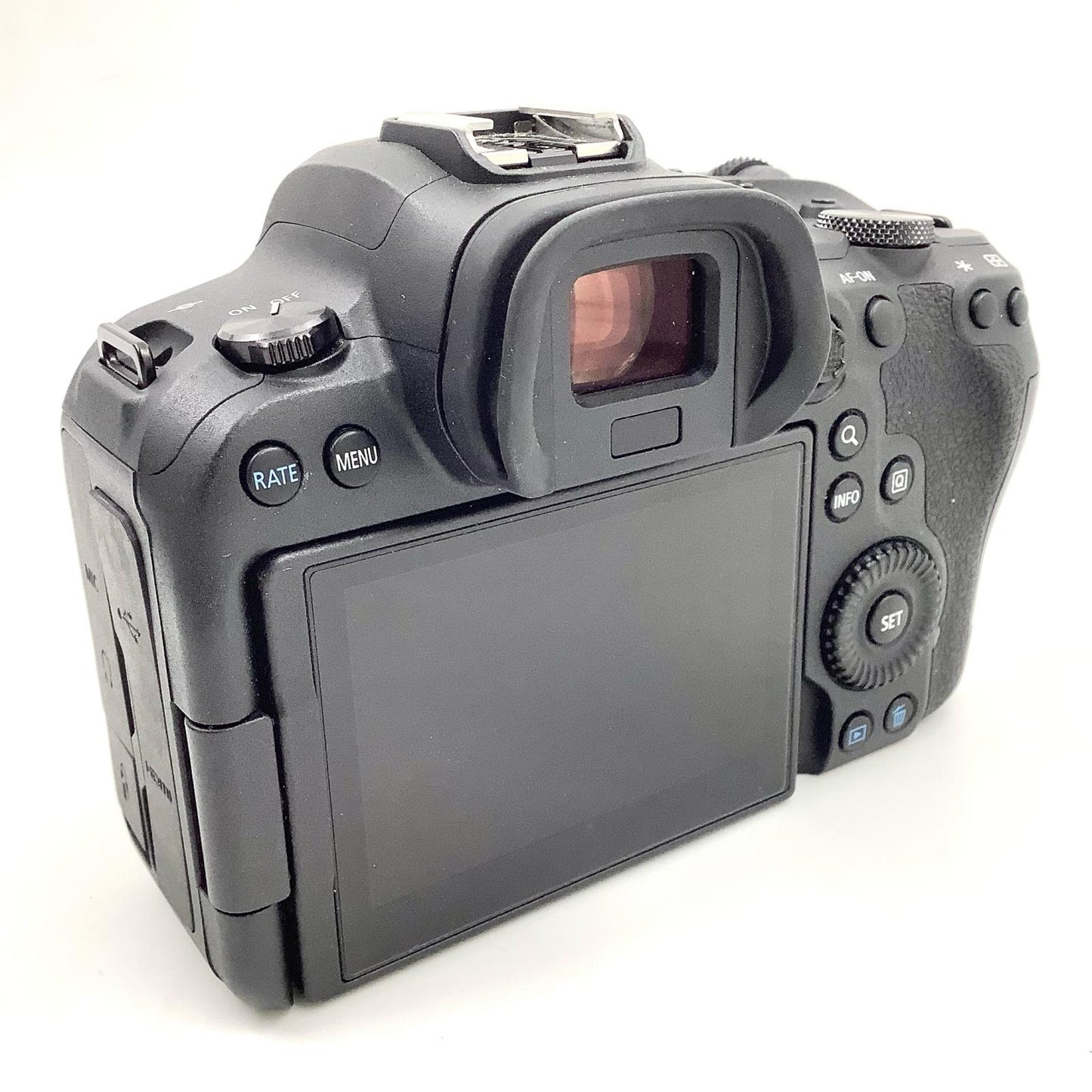 【全額返金保証】【最速発送】Canon デジタル一眼 EOS R6 ボディ ブラック 美品 動作確認済