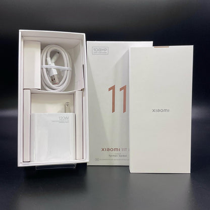 【全額返金保証】【最速発送】Xiaomi Xiaomi 11T Pro 128GB ムーンライトホワイト SIMフリー 2107113SR 白ロム 超美品 動作確認済
