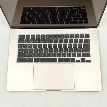 【全額返金保証】【最速発送】Apple MacBook Air 15.3インチ 2024 Apple M3 24GB SSD 512GB スターライト 100% 超美品 動作確認済
