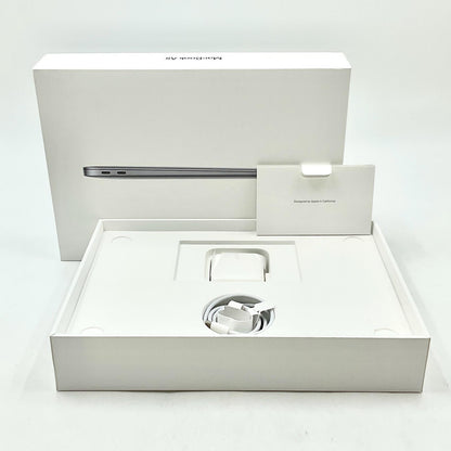 【全額返金保証】【最速発送】Apple MacBook Air 13インチ 2020 Apple M1 8GB SSD 256GB スペースグレイ 93% 動作確認済
