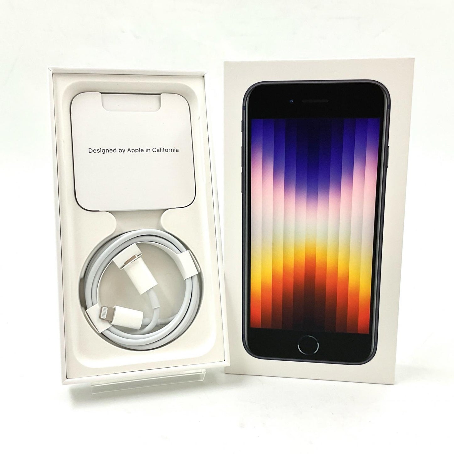 【全額返金保証】【最速発送】Apple iPhone iPhone SE（第3世代） 64GB ブラック Softbank 白ロム 動作確認済 86%