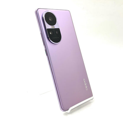 【全額返金保証】【最速発送】OPPO Reno 10 Pro 5G  256GB グロッシーパープル Softbank A302OP 白ロム 超美品 動作確認済