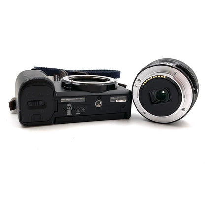 【全額返金保証】【最速発送】Sony デジタル一眼 VLOGCAM ZV-E10L パワーズームレンズキット ブラック 美品 動作確認済