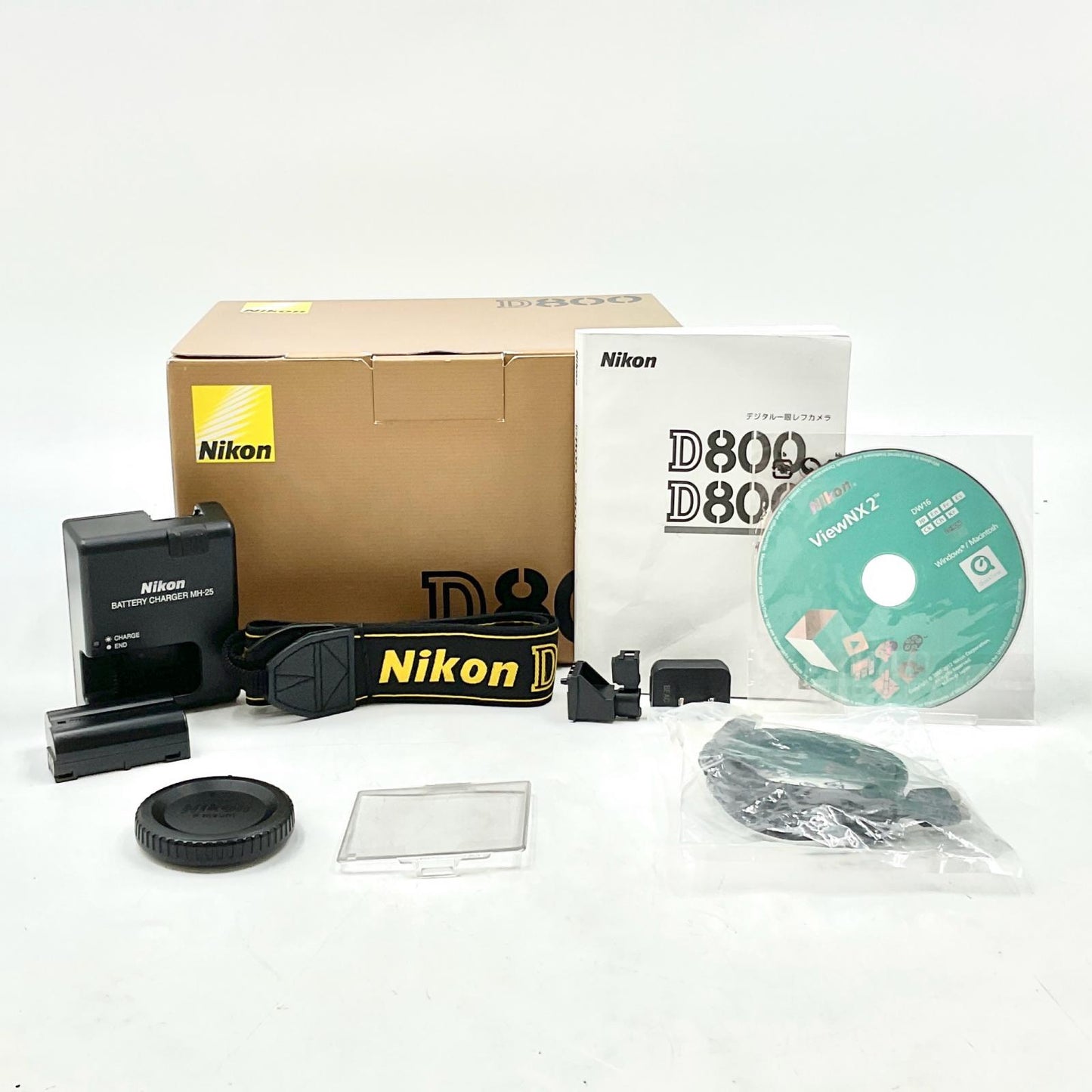 【全額返金保証】【最速発送】Nikon デジタル一眼 D800 ボディ ブラック 動作確認済