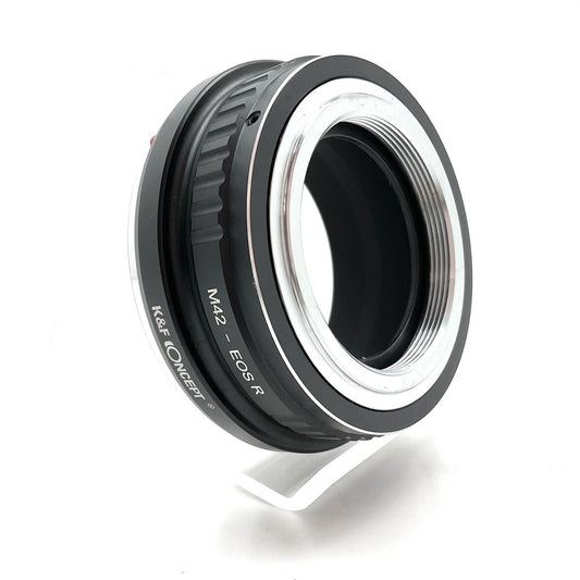【全額返金保証】【最速発送】K&F CONCEPT M42 - EOS R マウントアダプター 超美品 動作確認済