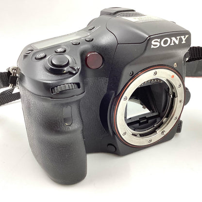 【最速発送】Sony デジタル一眼 α77 SLT-A77V ボディ ブラック【難有】