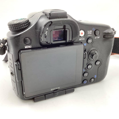 【最速発送】Sony デジタル一眼 α77 SLT-A77V ボディ ブラック【難有】