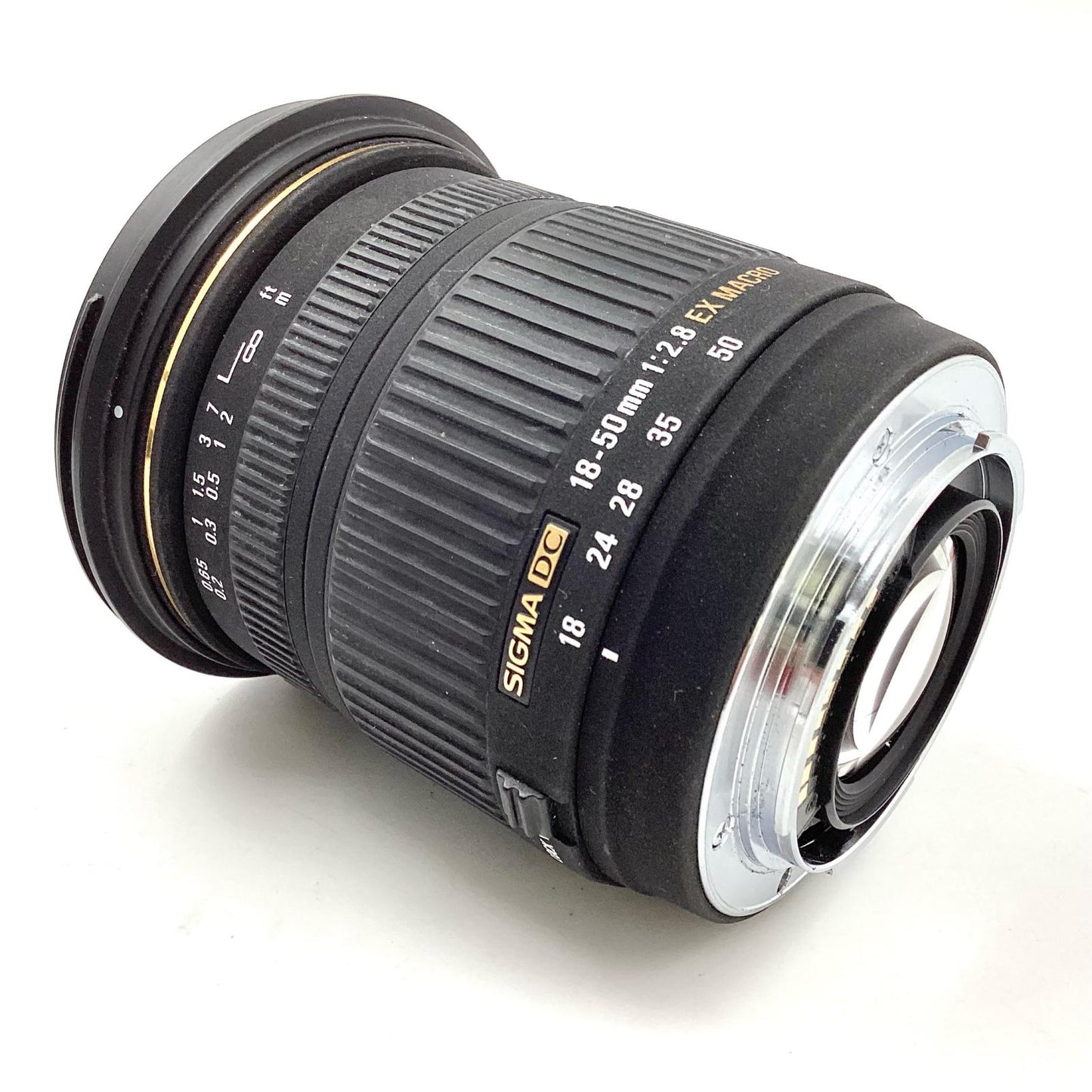 【全額返金保証】【最速発送】SIGMA 18-50mm F2.8 EX DC MACRO (ソニー用) 動作確認済