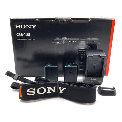 【全額返金保証】【最速発送】Sony デジタル一眼 α6400 ILCE-6400 ボディ [ブラック] 動作確認済