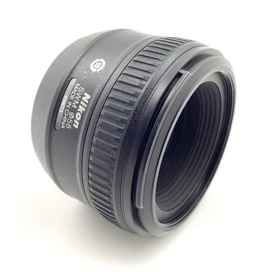 【全額返金保証】【最速発送】Nikon AF-S NIKKOR 50mm F1.4 G 美品 動作確認済