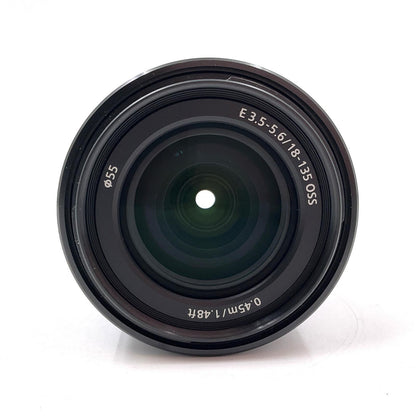 【全額返金保証】【最速発送】Sony E 18-135mm F3.5-5.6 OSS SEL18135 美品 動作確認済