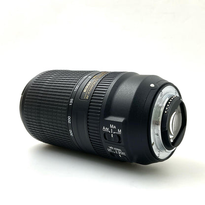 【全額返金保証】【最速発送】Nikon AF-P NIKKOR 70-300mm f/4.5-5.6E ED VR 動作確認済
