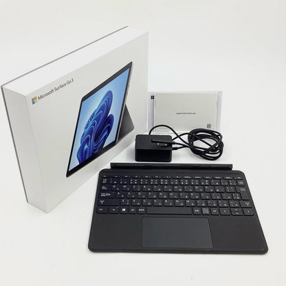 【全額返金保証】【最速発送】Microsoft Surface Go 3 1901 Intel(R) Pentium(R) CPU GOLD 6500Y @1.10GHz 1.61GHz 4GB 64GB 動作確認済