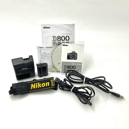 【最速発送】Nikon デジタル一眼 D800 ブラック【難有】